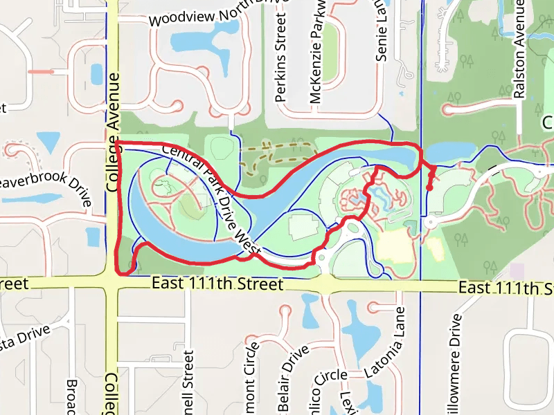 Woodland Garden and Central Park Boardwalk Loop