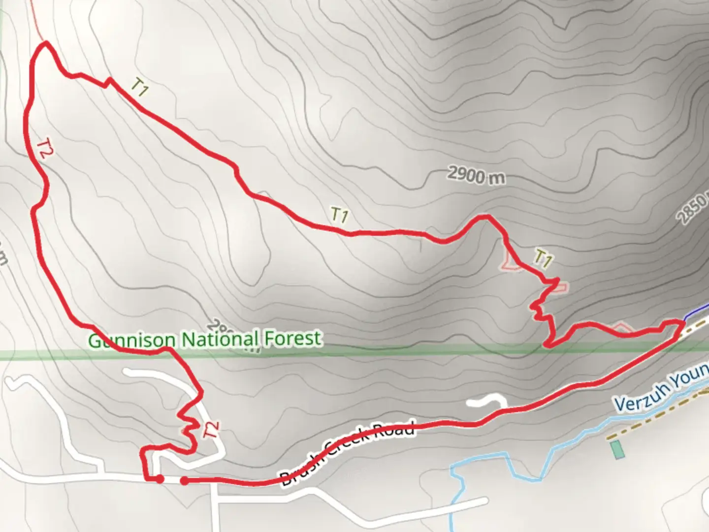 An image depicting the trail Whetstone Vista Trail and Upper Loop Trail and its surrounding area.