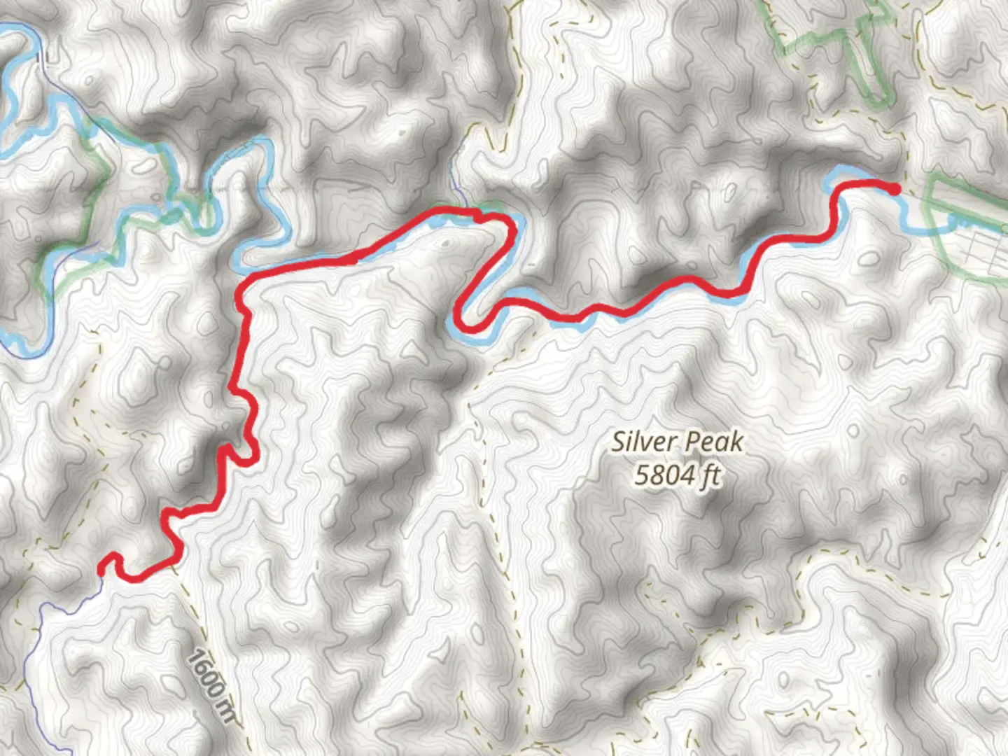 An image depicting the trail Deerfield Trail - Short and its surrounding area.