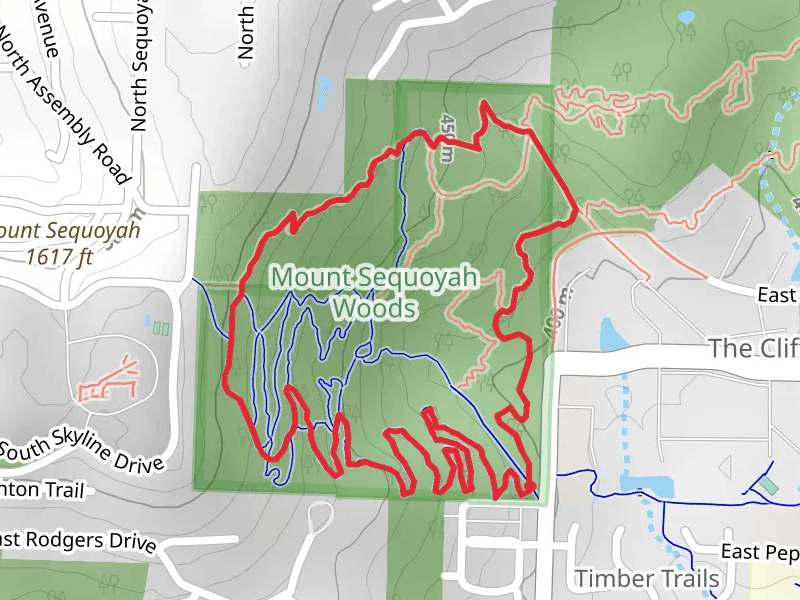 Bench Crossing Loop Trail