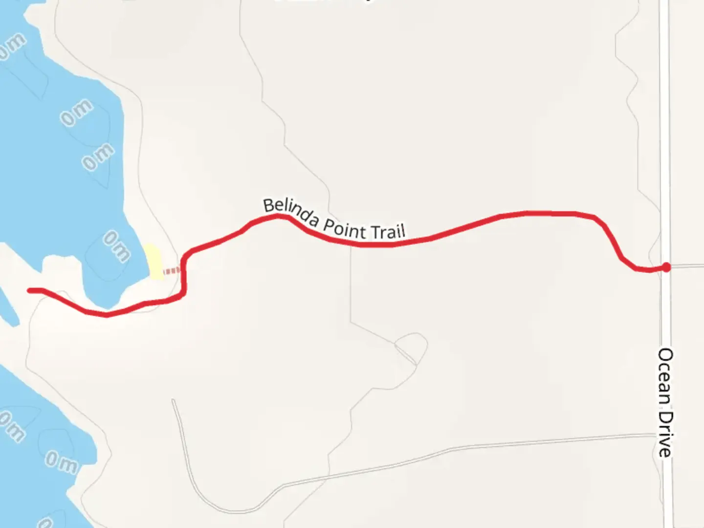 An image depicting the trail Belinda Point Trail and its surrounding area.