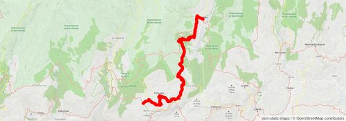 GR 7 - Andalucia stage 30 Map