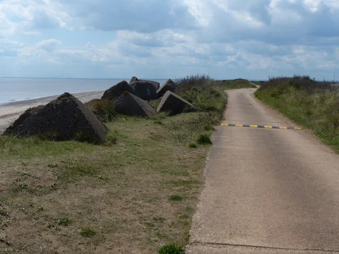 An image depicting the trail Greenwich Meridian Trail and its surrounding area.