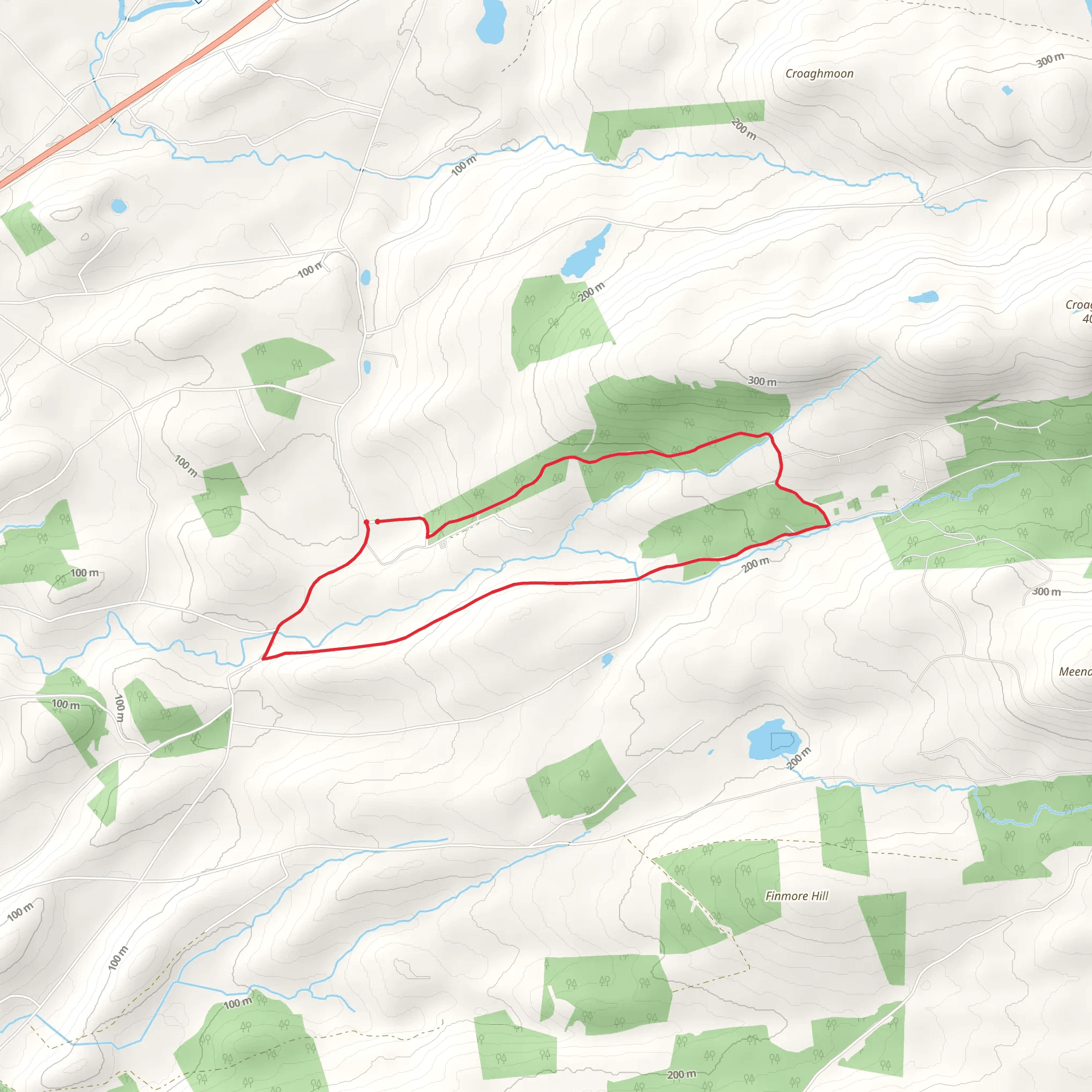 Leghowney Loop Walk mobile static map