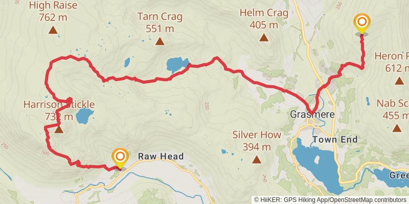 Alternative Coast to Coast stage 5 Map