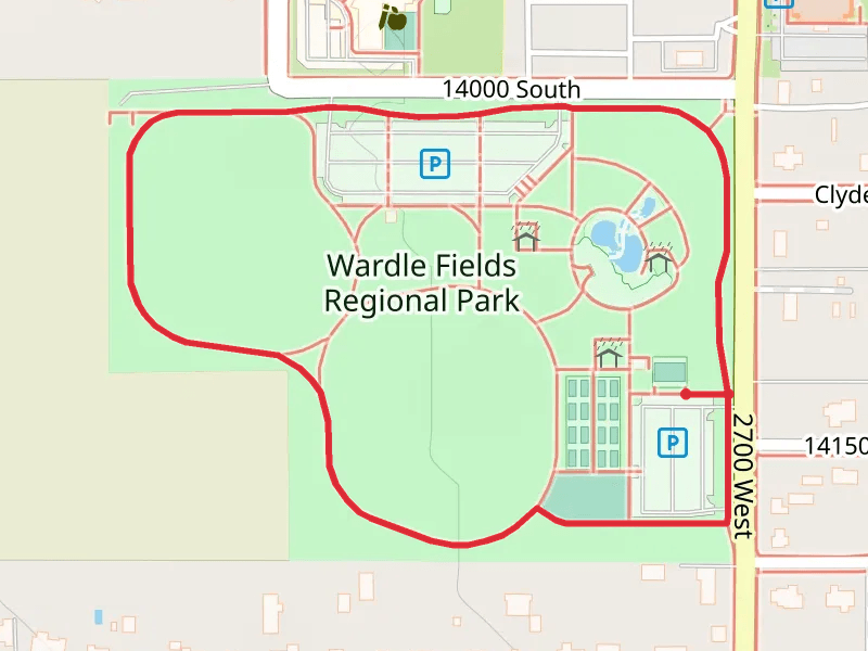 Wardle Fields Regional Park Loop