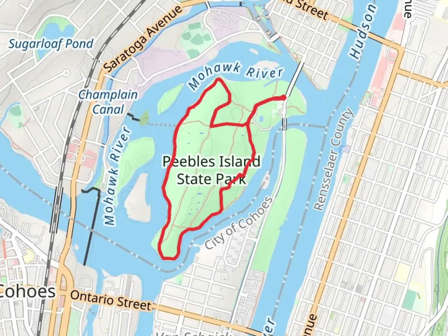 An image depicting the trail Perimeter Trail Loop and its surrounding area.