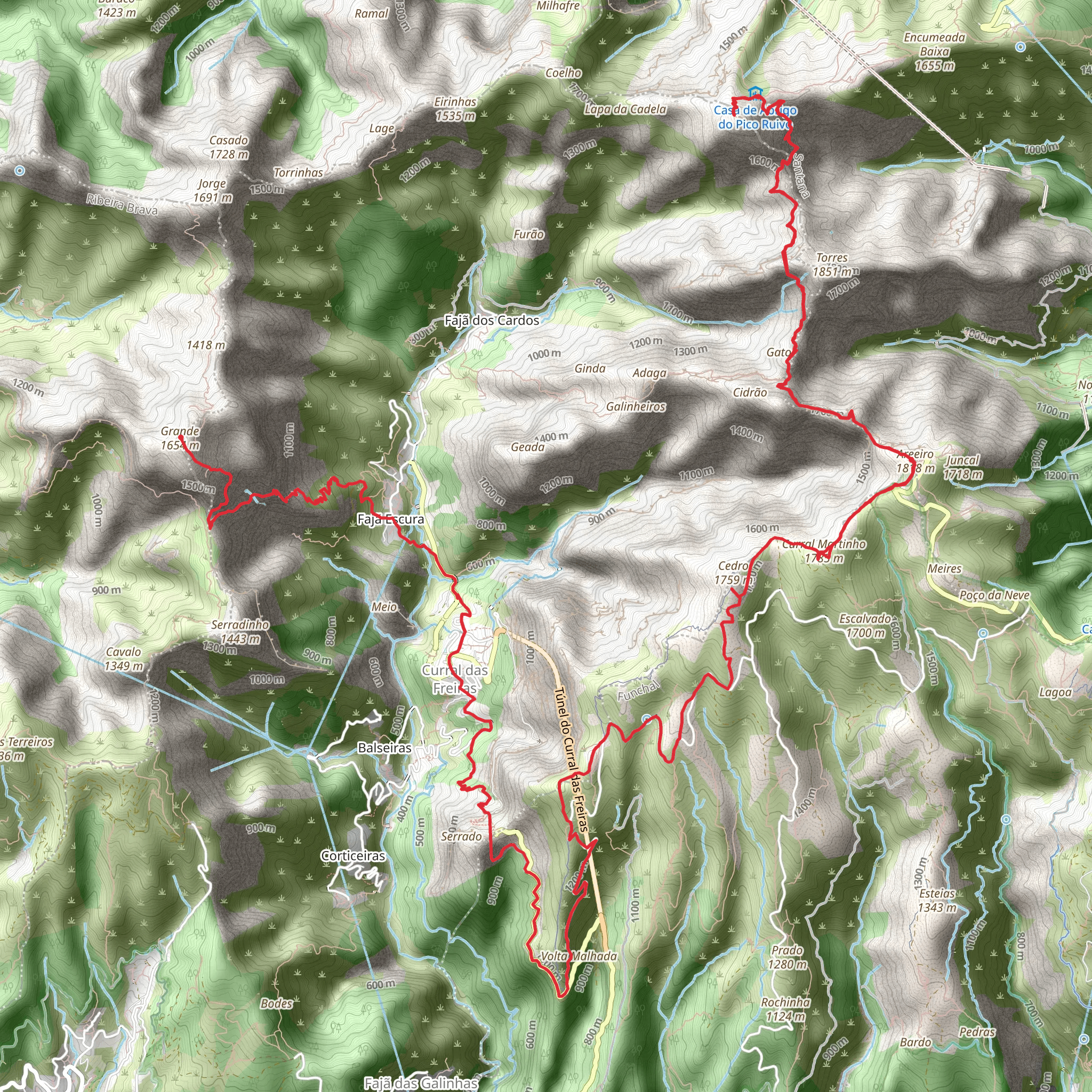 Madeira Walk mobile static map