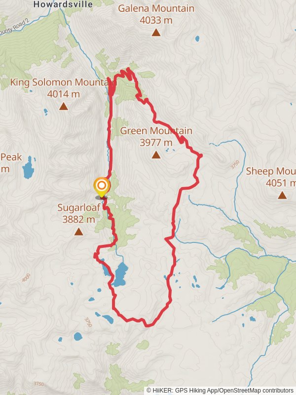 Highland Mary and Continental Divide Loop Trail