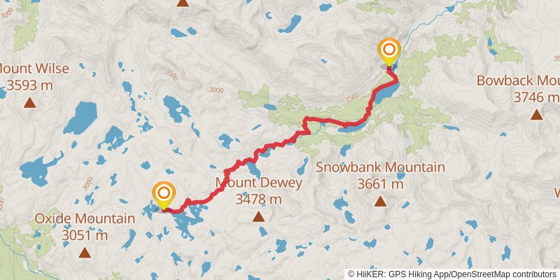 The Beaten Path stage 2 Map