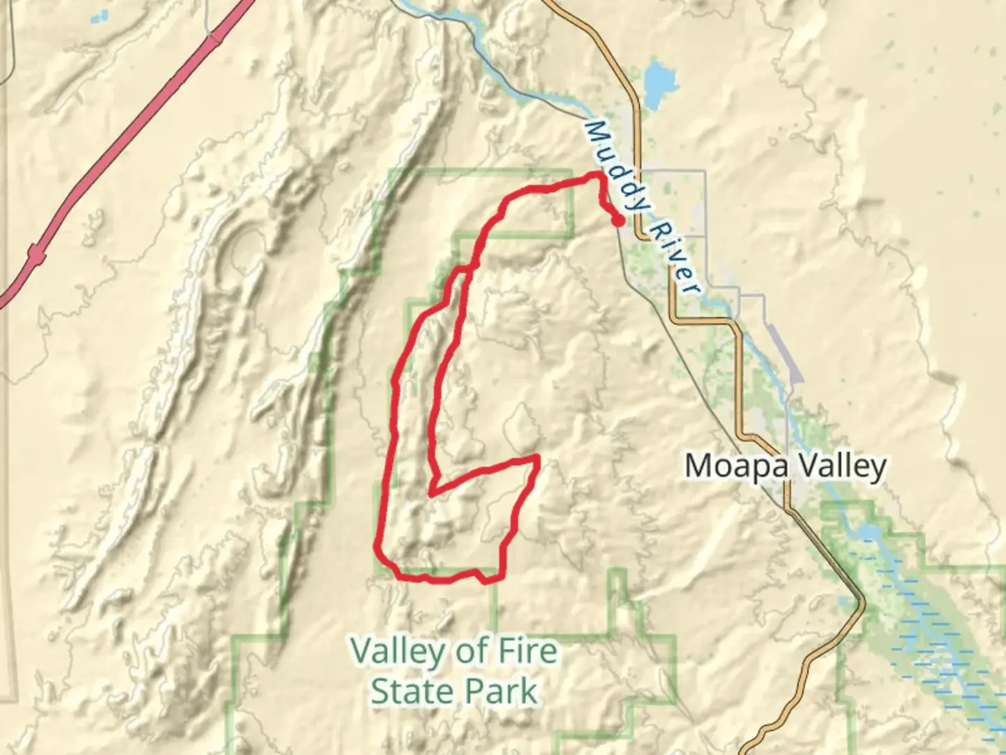 An image depicting the trail Easter Egg Hill and Silver City Loop via Main Trail and its surrounding area.