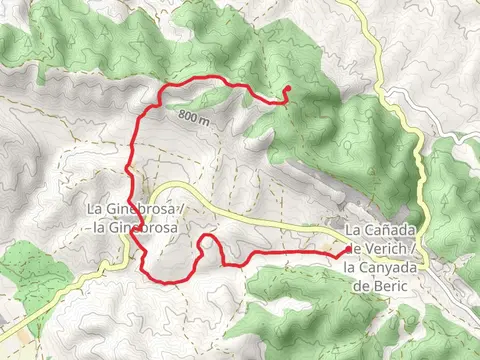 La Ginebrosa - Cerro Tarayola PR TE 058a