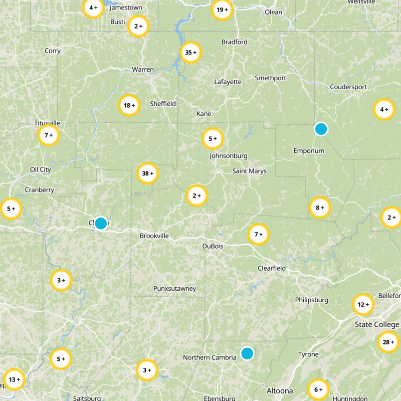 Jefferson County Static Map