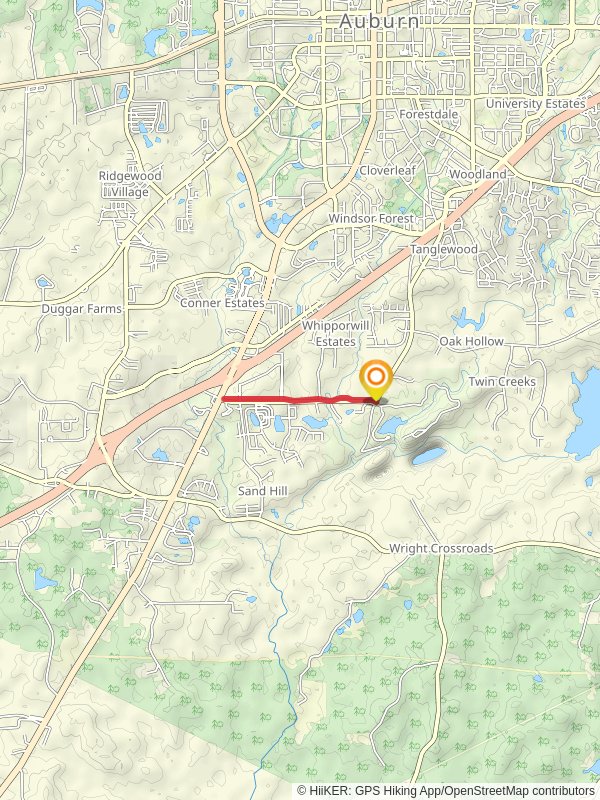 Shell Toomer Parkway Walk along