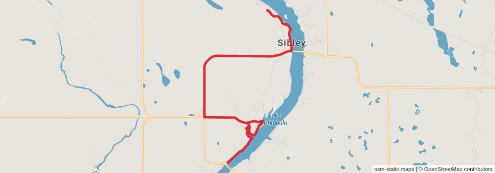 American Perimeter Trail - North Country Primary stage 219 Map