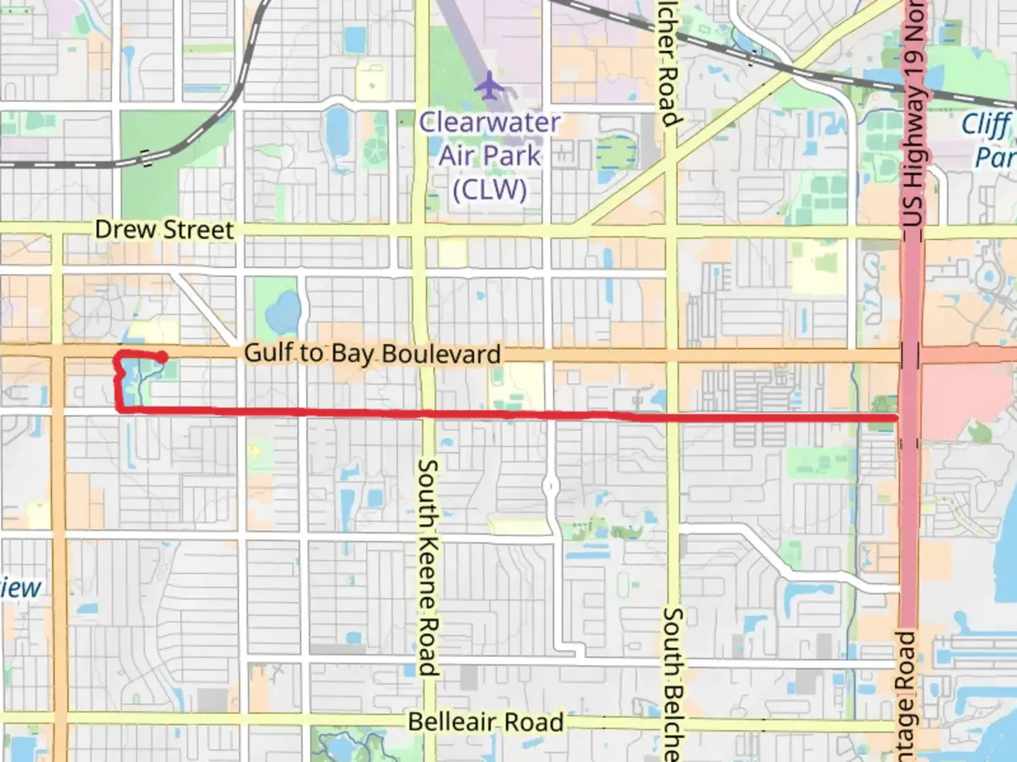 An image depicting the trail Druid Trail and its surrounding area.