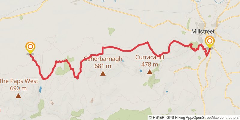 Duhallow Way stage 3 Map