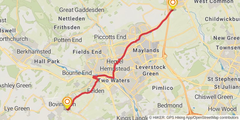 Hertfordshire Way alt 5 Map