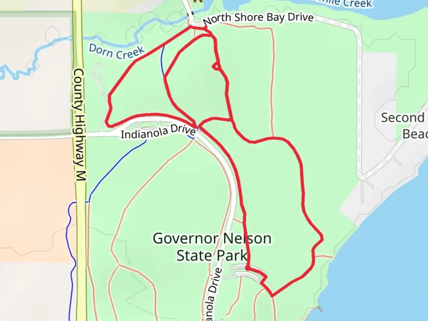 An image depicting the trail Morningside Loop Trail and its surrounding area.