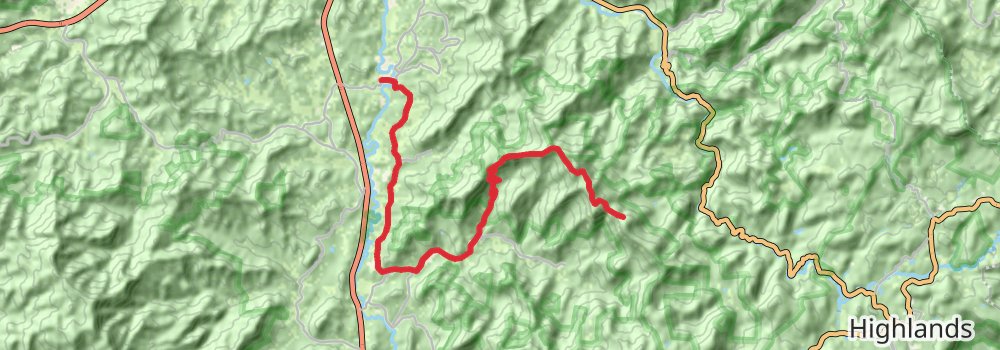 Bartram Trail stage 6 Map