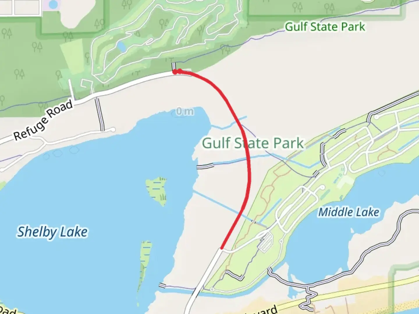 An image depicting the trail Gopher Tortoise Trail and its surrounding area.