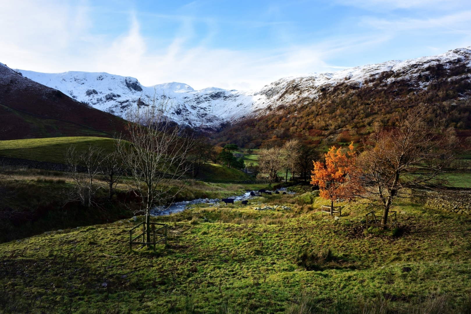 An image depicting the trail Dove Crag and its surrounding area.