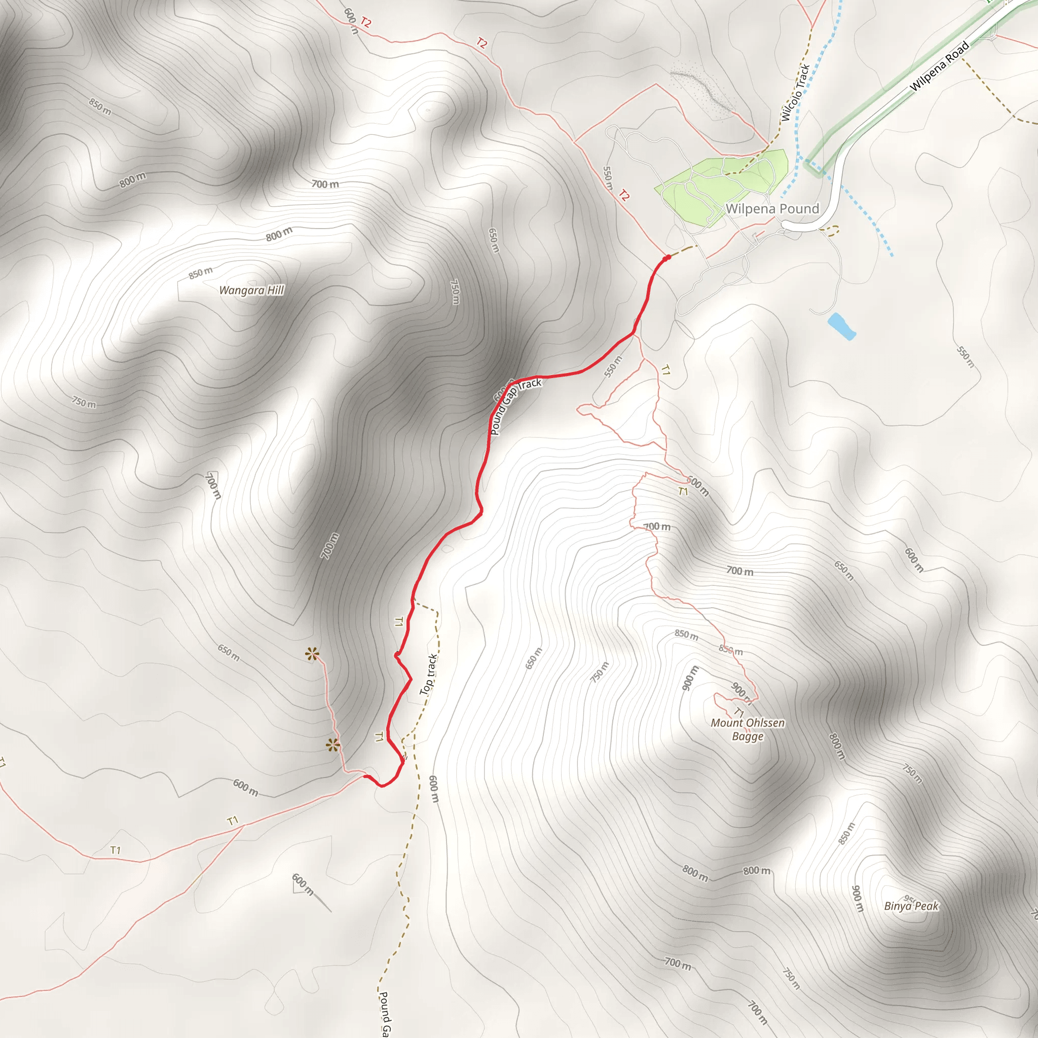 Hills Homestead Walk mobile static map