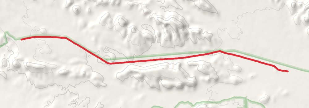 American Perimeter Trail - Southwest Primary stage 7 Map