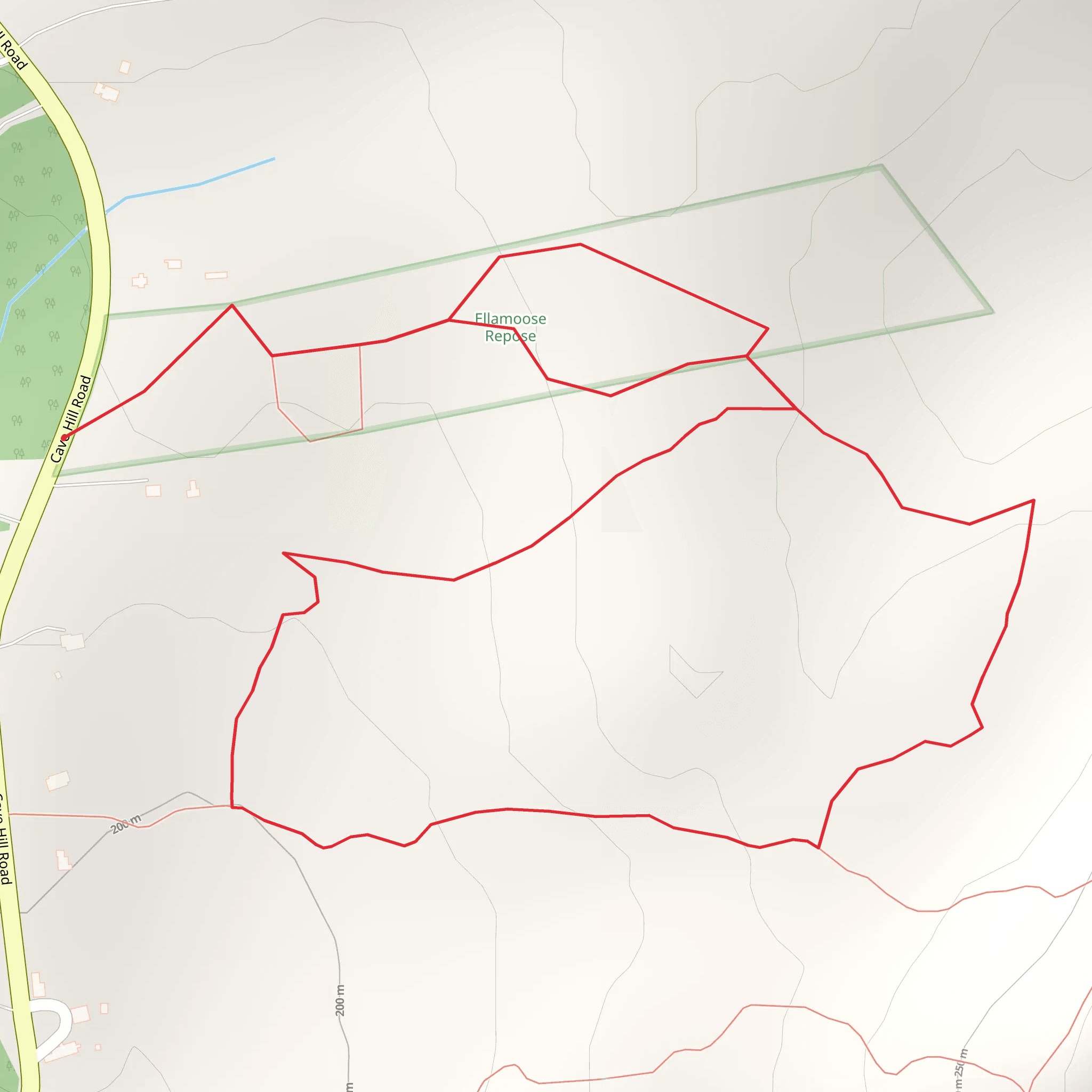 Cove Hill Road Loop - East mobile static map