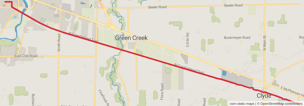 American Perimeter Trail - North Country Primary stage 22 Map