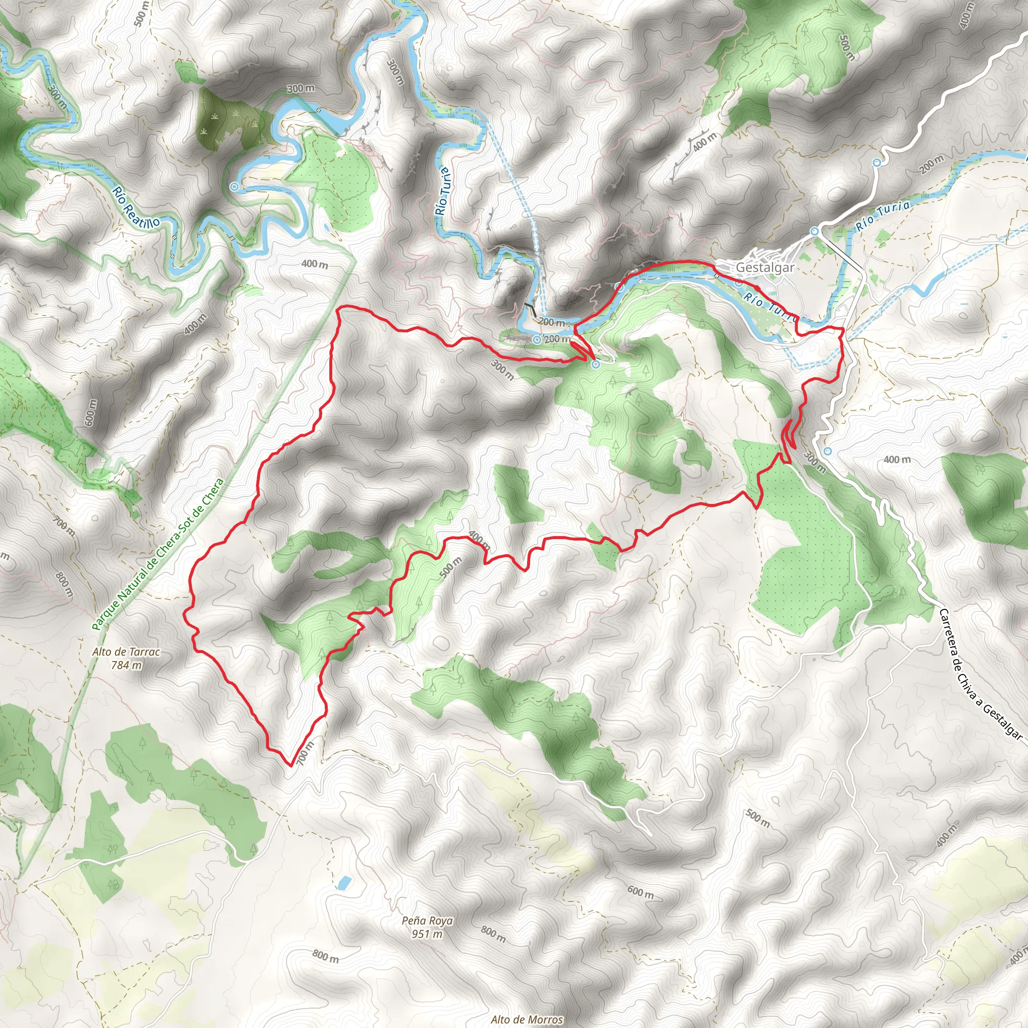 Gestalgar - The Jump - Pear - Gestalgar PR CV 291 mobile static map