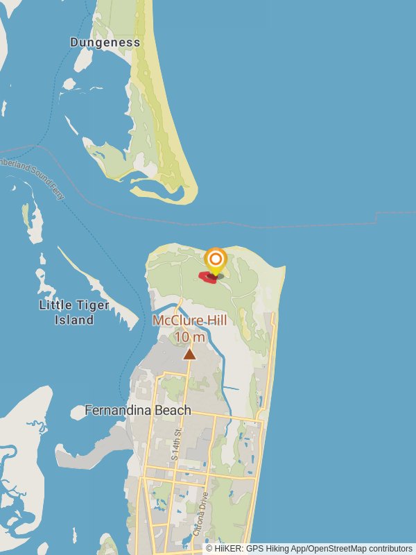 Magnolia Nature Loop Trail mobile static map