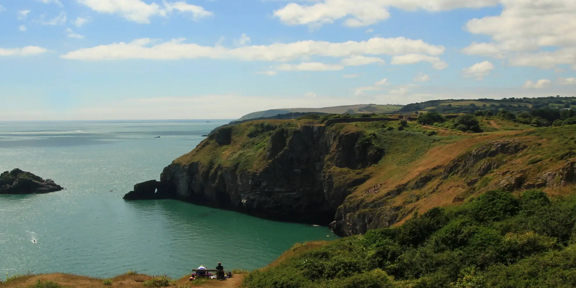 An image depicting the trail Berry Head to Sharkham Point Walk and its surrounding area.