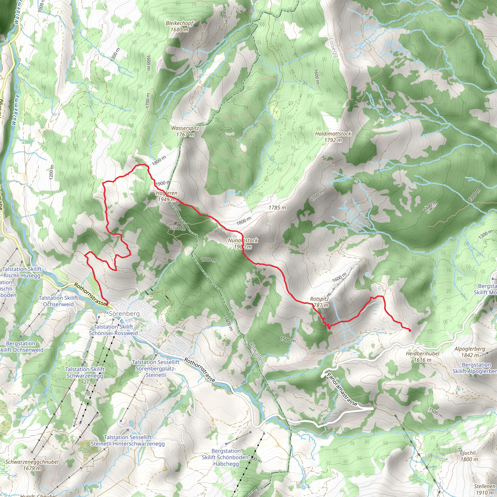 Glaubenbielen - Sörenberg mobile static map