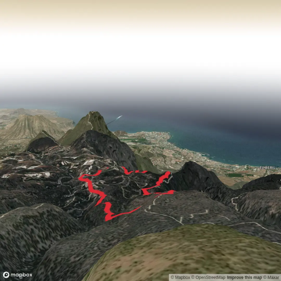 An image depicting the trail Ifonche circular and its surrounding area.