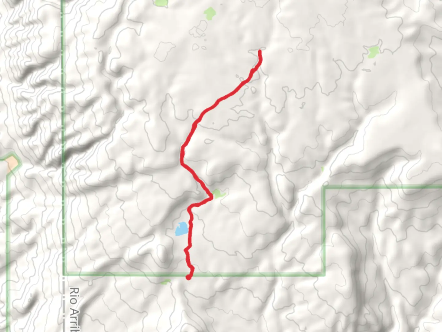 An image depicting the trail San Gregorio Reservoir - Las Vacas Trail and its surrounding area.