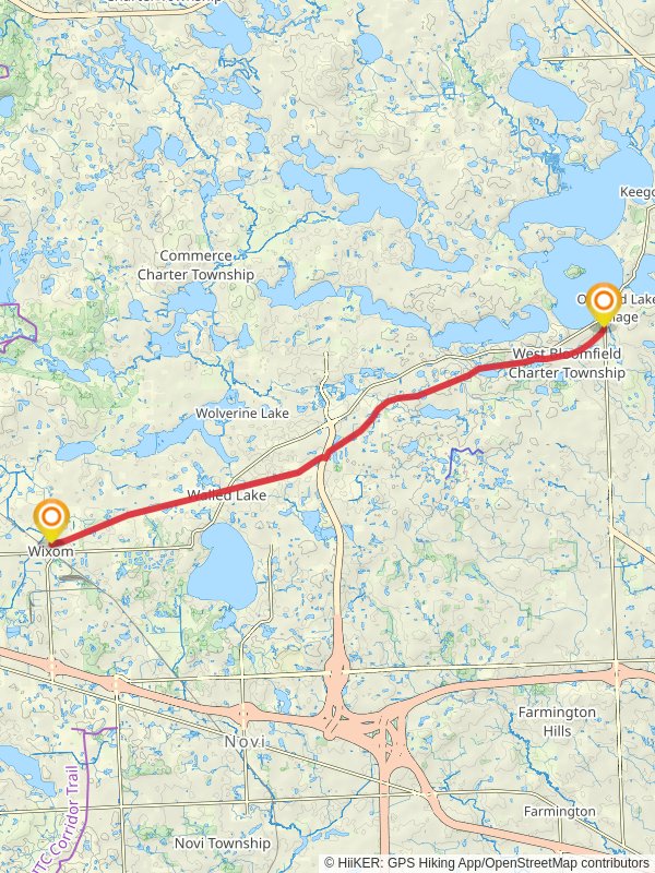 Michigan Air Line Trail - Mack Park