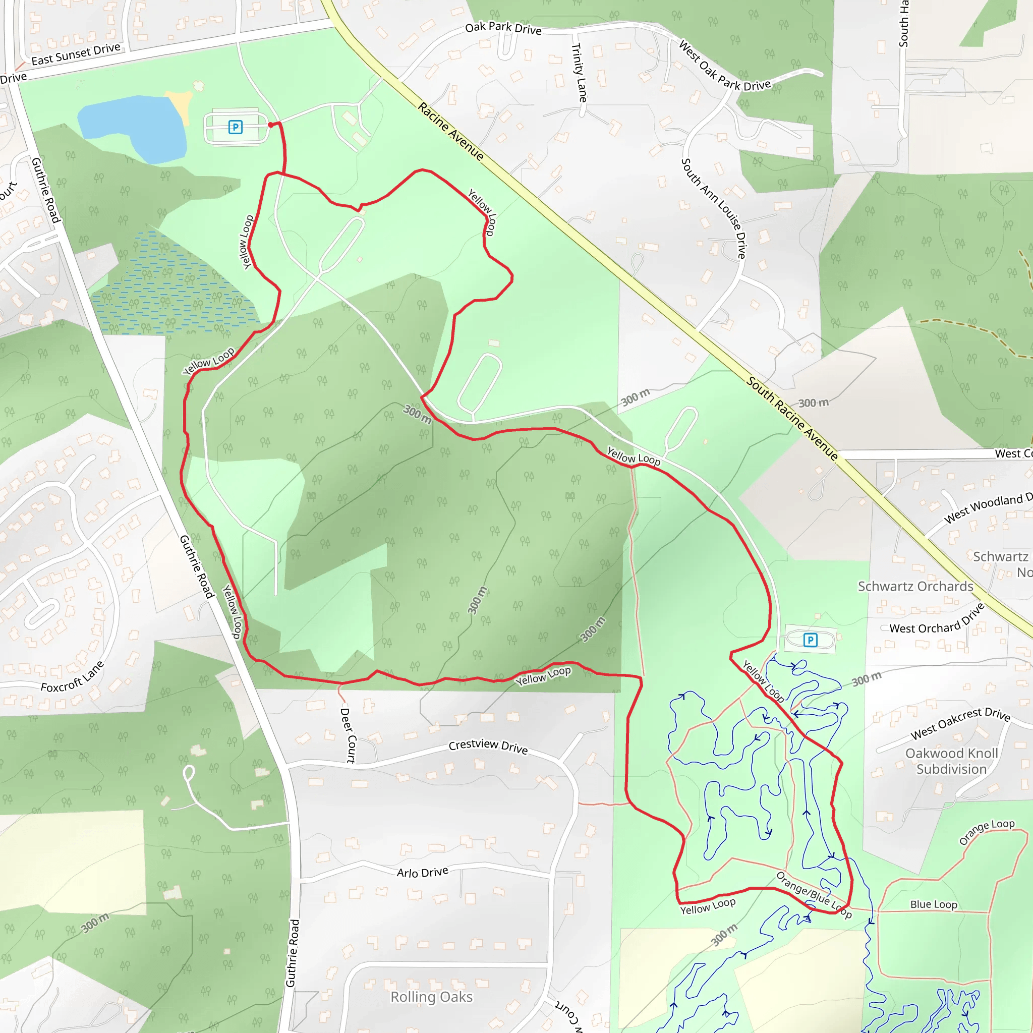 Minooka - Yellow Loop mobile static map