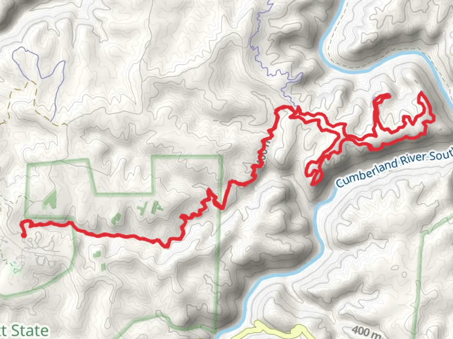 An image depicting the trail John Litton Farm Hike and Grand Gap Loop and its surrounding area.