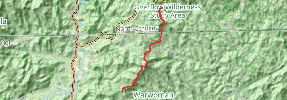 Bartram Trail stage 4 Map