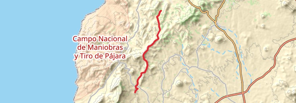 GR 131 Fuerteventura stage 10 Map