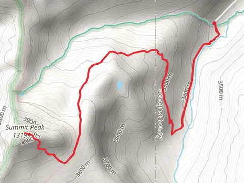 Summit Peak via Treasure Creek Trail