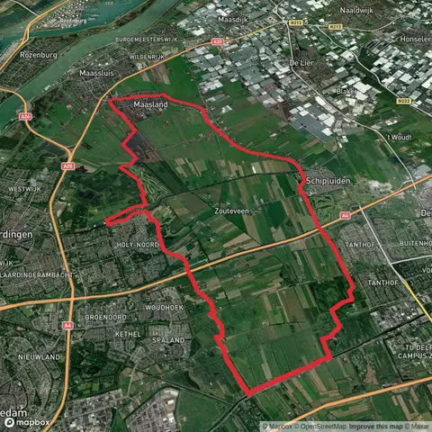 Huigenhofpad, Sint Maartensrechtpad, Gaagpad and Fopenpolderpad Loop