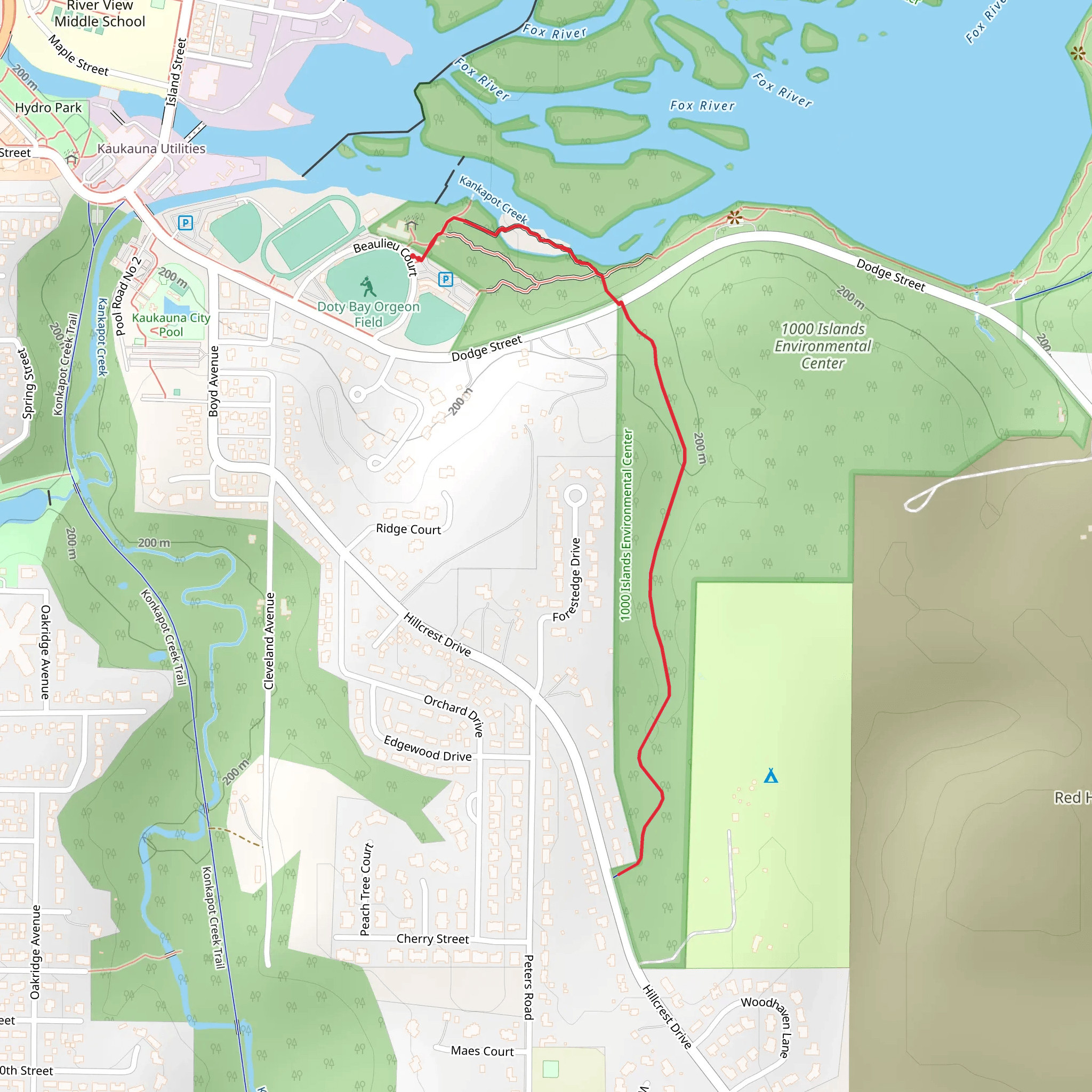 Hill Crest Dr mobile static map