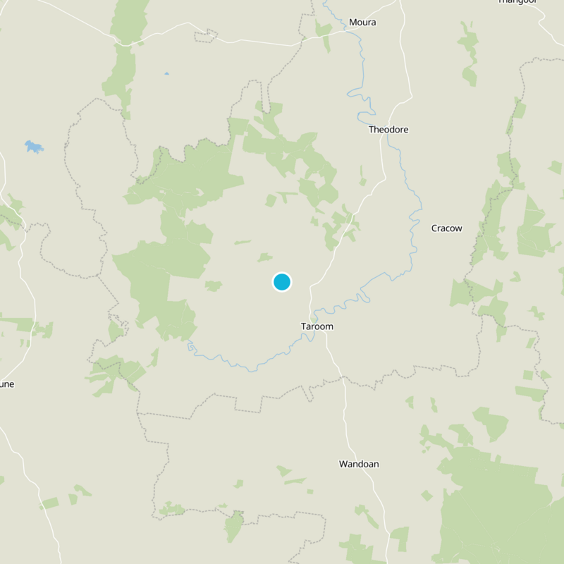 Banana Shire Static Map