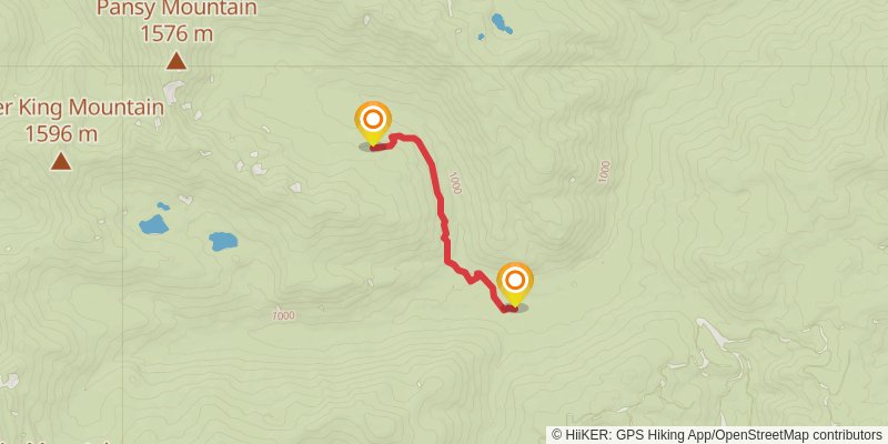 Bull of The Woods Loop alt 1 Map