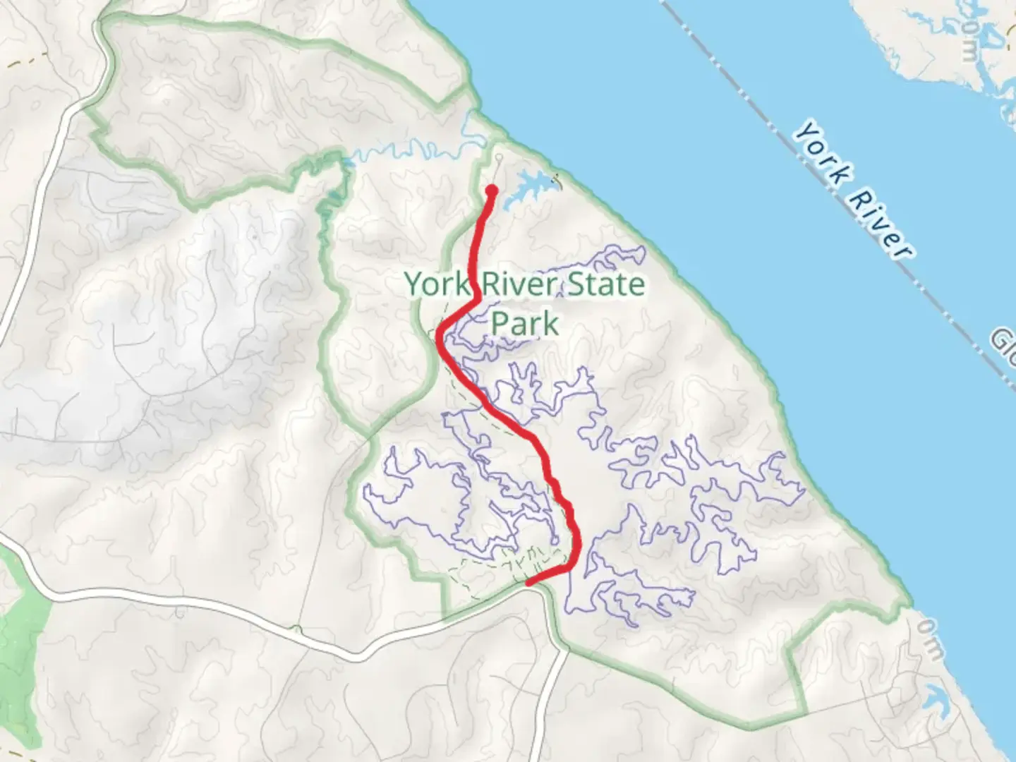 An image depicting the trail Backbone Trail and its surrounding area.
