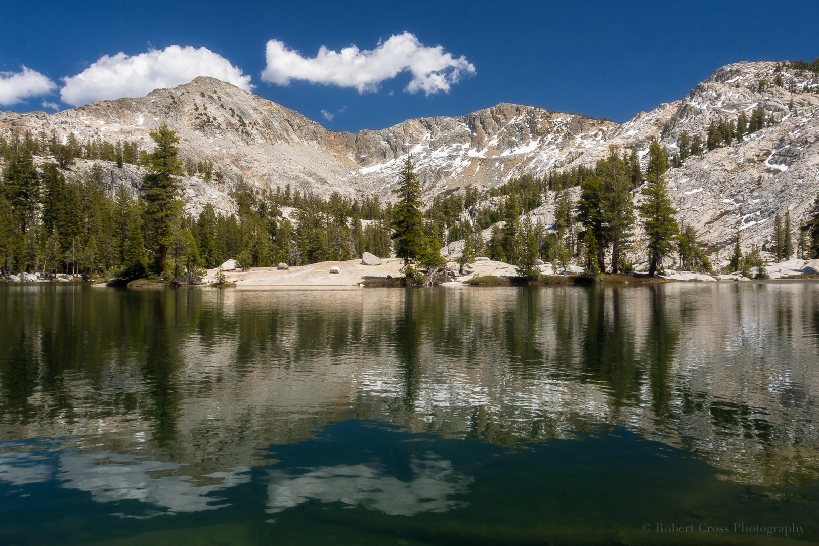 An image depicting the trail Upper, Middle and Lower Chain Lakes and its surrounding area.