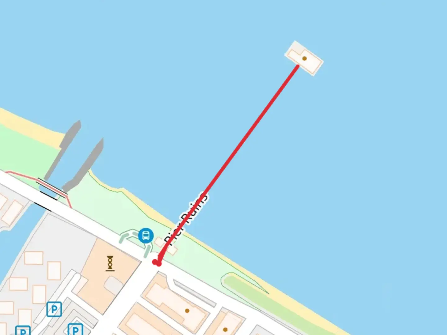 An image depicting the trail City Pier and its surrounding area.