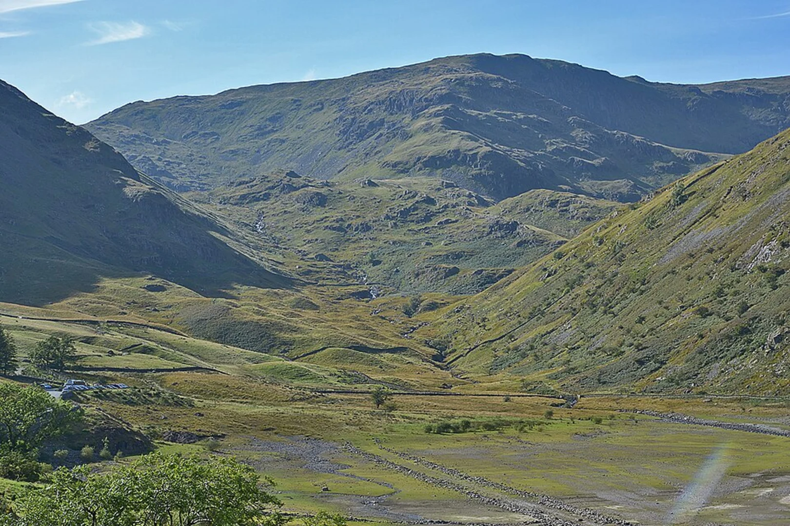 An image depicting the trail High Street and Mardale Ill Bell Loop and its surrounding area.